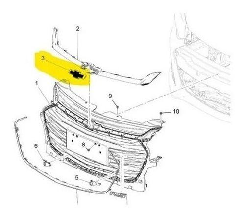 Imagem de Emblema Grade Dianteira Onix 2020 2021 Original Gm 26224695.