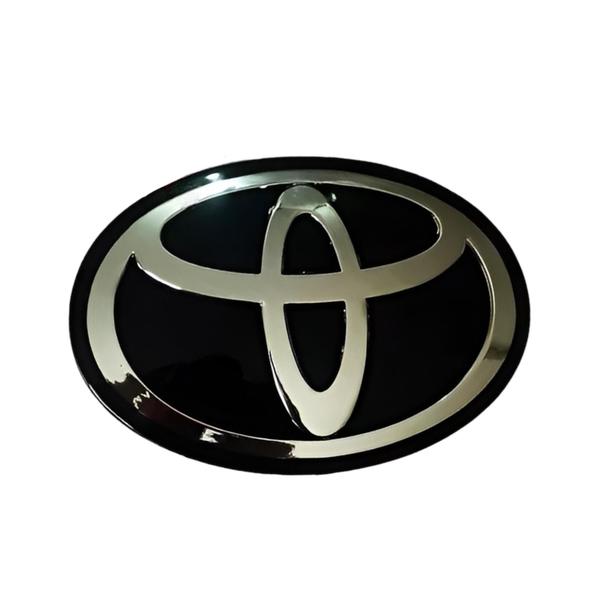 Imagem de Emblema Grade Dianteira Toyota Hilux 2021 Resinado Liso