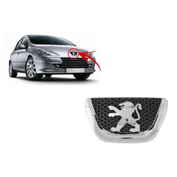 Imagem de Emblema Grade Peugeot 307 2007 Ate 2012