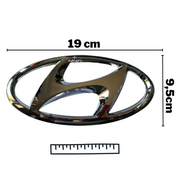 Imagem de Emblema Hyundai Hb20 Grade 2023 2024 Original 