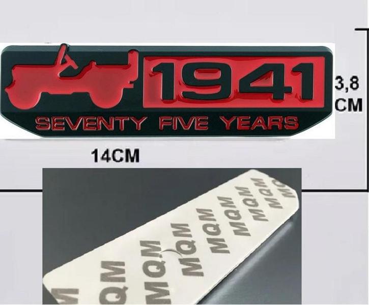 Imagem de Emblema Jeep 1941 Willys Renegade Cherokee Wrangler