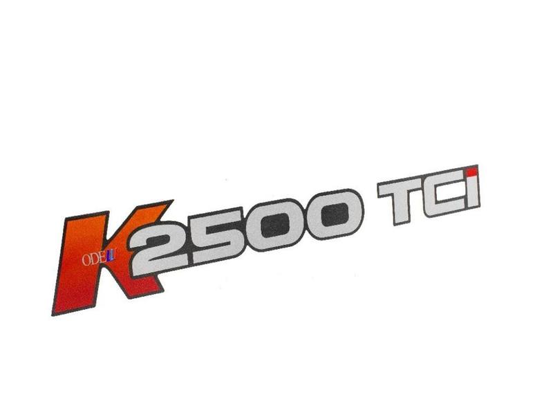 Imagem de Emblema 'k2500 tci' bongo .../11