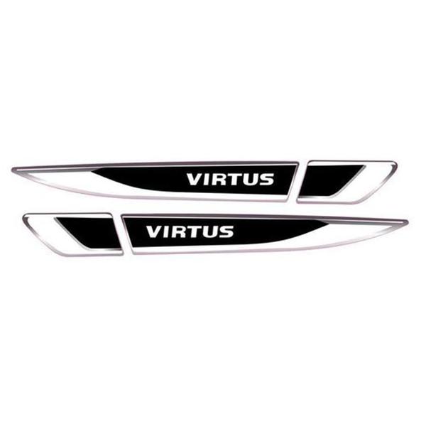 Imagem de Emblema Lateral Resinado Virtus 4 Peças