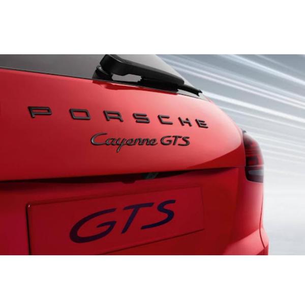 Imagem de Emblema Letra Porsche Cayenne GTS Preto Fosco