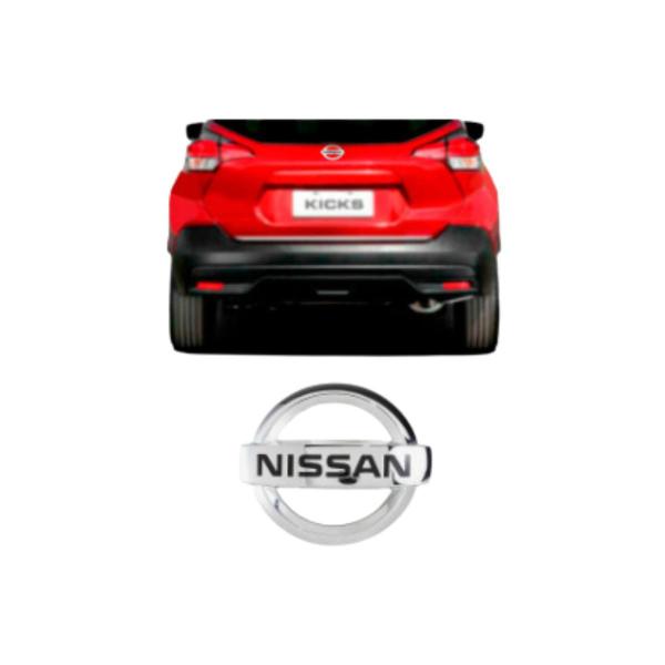 Imagem de Emblema Letreiro Logo Nissan Porta Malas Kicks 2017 a 2021