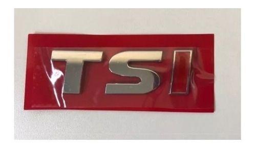 Imagem de Emblema Letreiro Tsi Jetta Up Golf Tiguan Passat I Vermelho