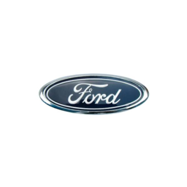 Imagem de Emblema Logo Ford Adesivo Azul e Cromado Fiesta Street e Ka 2002 a 2007