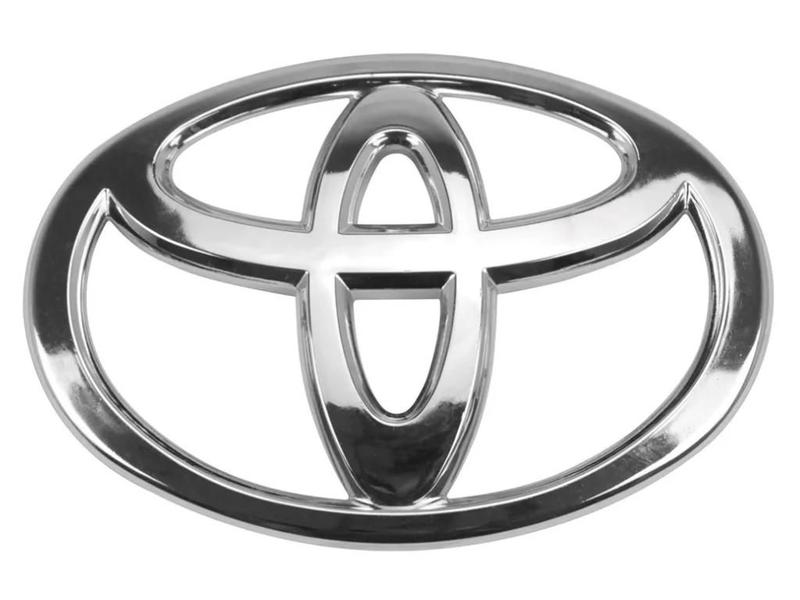 Imagem de Emblema Logomarca Toyota Mala Traseiro Corolla 2009 2010 2011 2012 2013 2014 2015 2016 2017 2018 2019