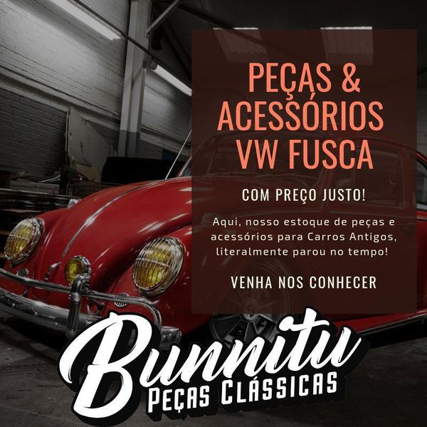 Imagem de Emblema Manuscrito Volkswagen em Metal para Painel VW Fusca