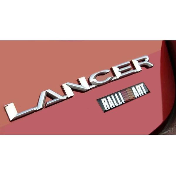 Imagem de Emblema Mitsubishi Ralliart Triton, Pajero, Lancer Resinado