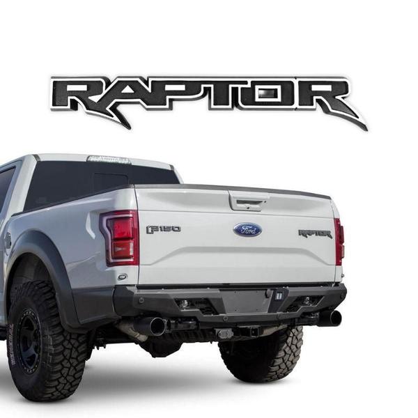 Imagem de Emblema Para Ford Ranger Modelo Raptor Preto