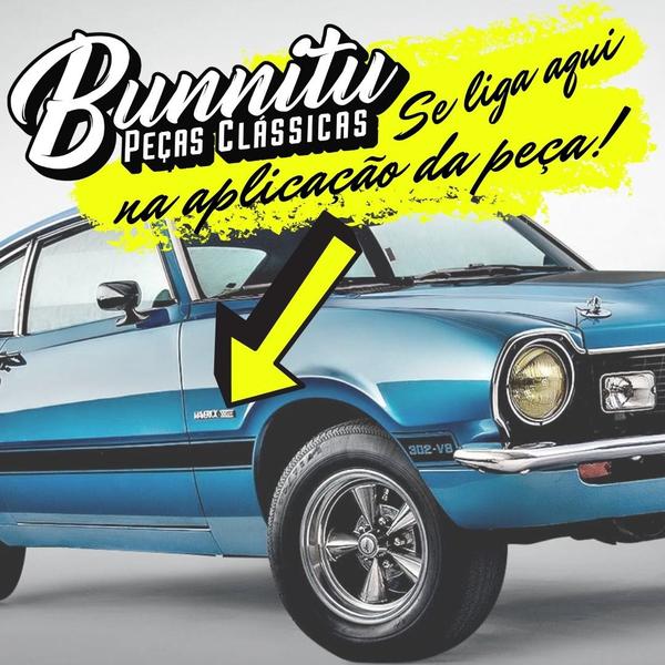 Imagem de Emblema Plaqueta GT Paralama Lateral Ou Painel Porta Luvas Ford Maverick