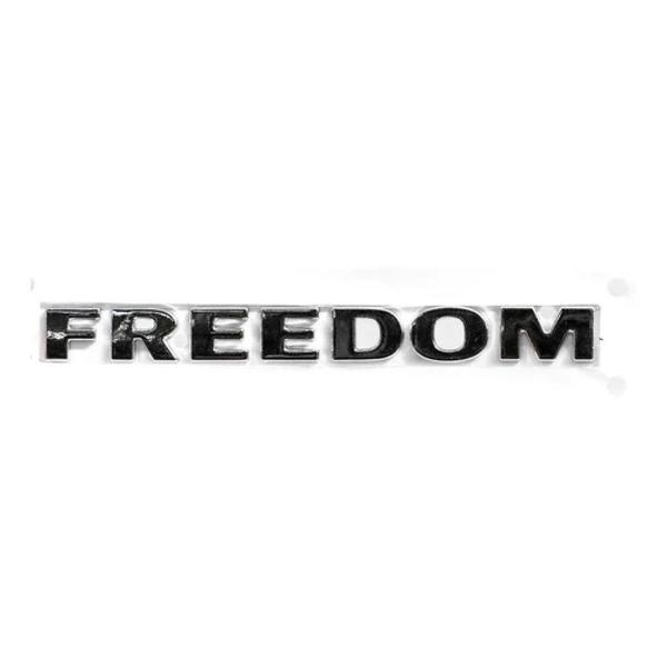 Imagem de Emblema Sigla Adesivo  Freedom  Novo Original Genuino Fiat Toro