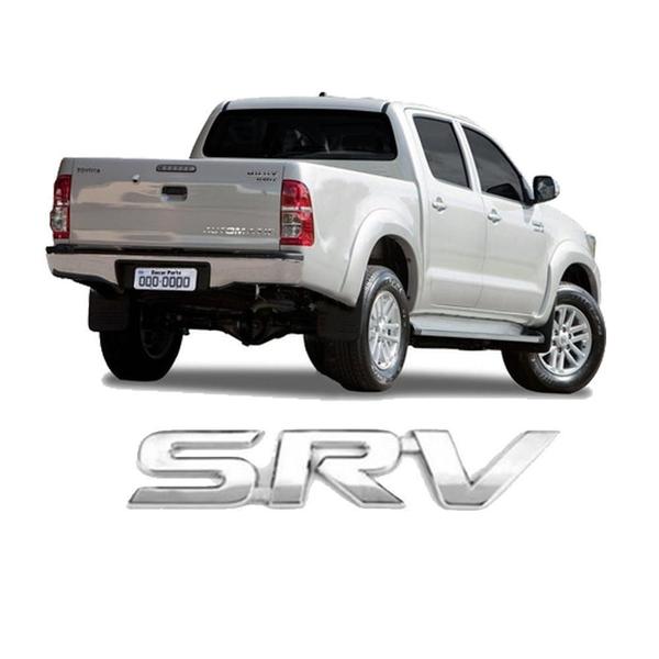 Imagem de Emblema Srv Cromado Hilux 2005/2015