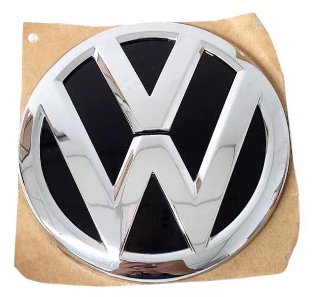 Imagem de Emblema Traseiro Cromado Volkswagen Polo 2018 2019 2020 2021 2022 Original