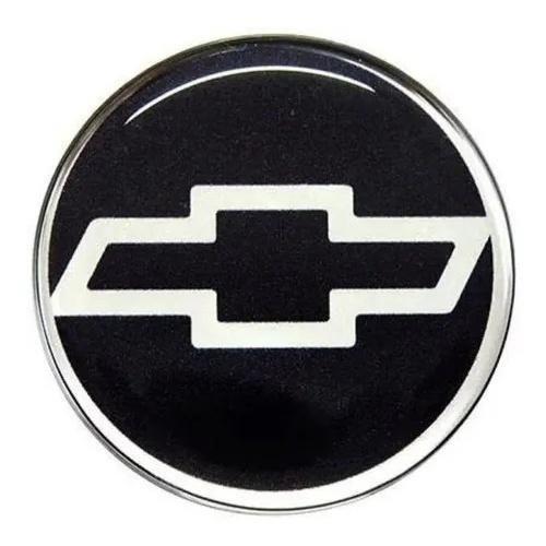 Imagem de Emblema Unitario Resinado Gm Preto 48Mm