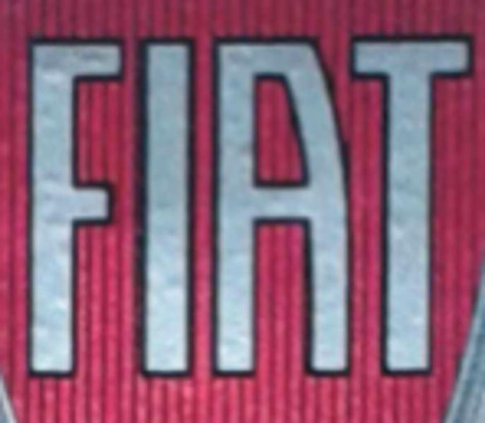 Imagem de Emblema volante fiat resinado vermelho 45mm