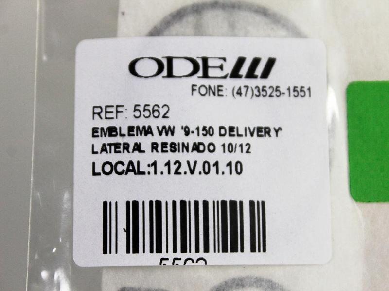 Imagem de Emblema vw '9-150 delivery' lateral resinado 10/12