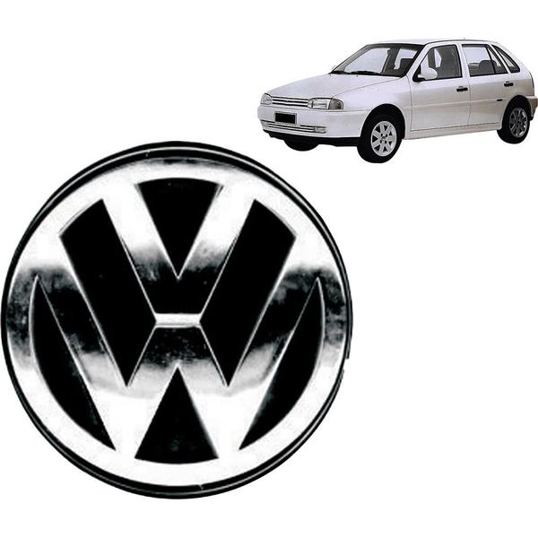 Emblema Vw Gol 1996 A 2005 Porta-Malas Cromado - MARÇON EMBLEMAS Imagem de Emblema Vw Gol 1996 A 2005 Porta-Malas Cromado