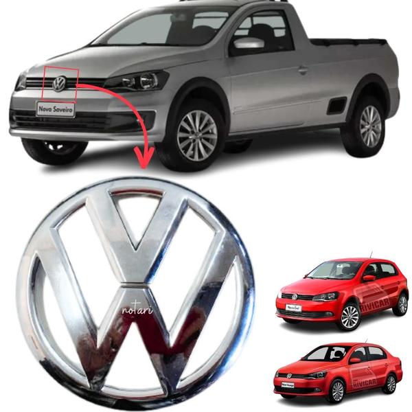 Imagem de Emblema Vw Grade Dianteira Gol Saveiro Voyage G6 G7  G8