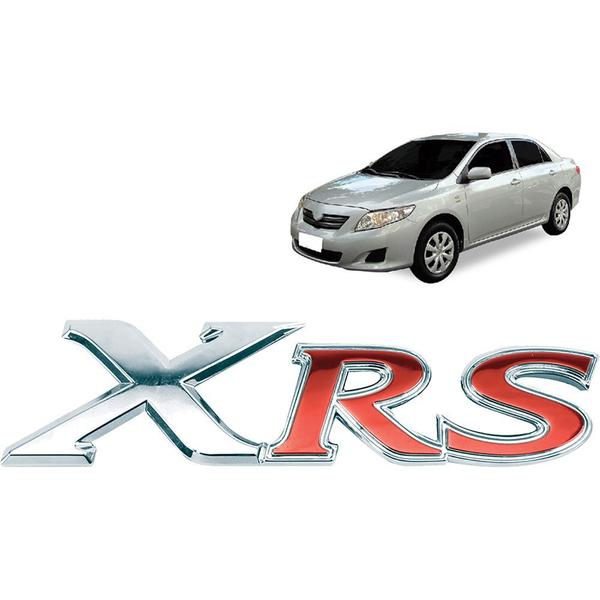 Imagem de Emblema Xrs Corolla 2009 A 2014 Cromado/Vermelho