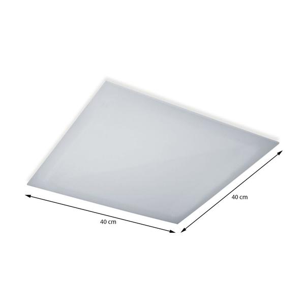 Imagem de Embutido com Acrílico Listelos 40X40cm Jateado - Metal G - EB15705 CR/L