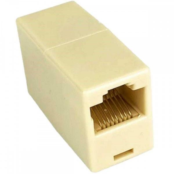 Imagem de Emenda Femea Simples Asantos Para Plug Rj45 4711