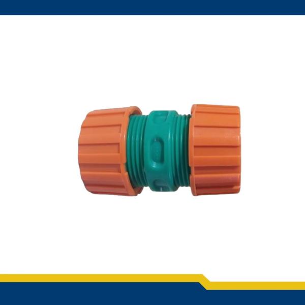 Imagem de Emenda Mangueira Jardim Rosqueavel Kit 3 Unidades Ligação Conector mangueira Tramontina