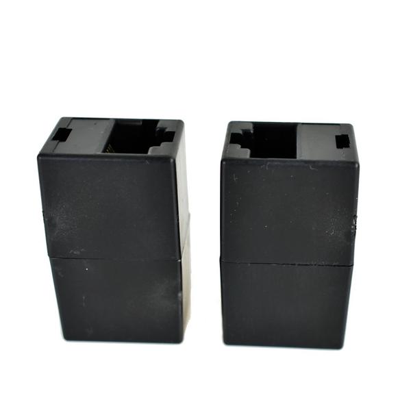 Imagem de Emenda para Cabo de Rede EVUS C-104 RJ-45 Preto