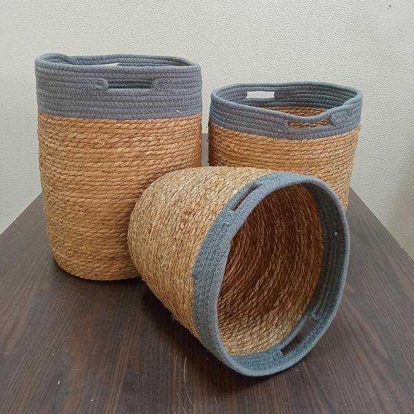 Imagem de Empul cesta fibra natural 3pç