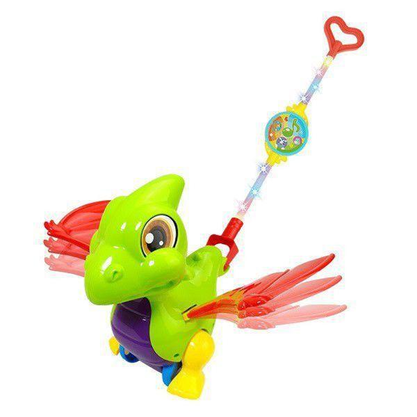 Imagem de Empurra BABY Musical Dinossauro Guta Guti DM TOYS DMB5902