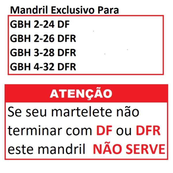 Imagem de Encabadouro ( Mandril Sds ) P/Marteletes Bosch DF e DFR