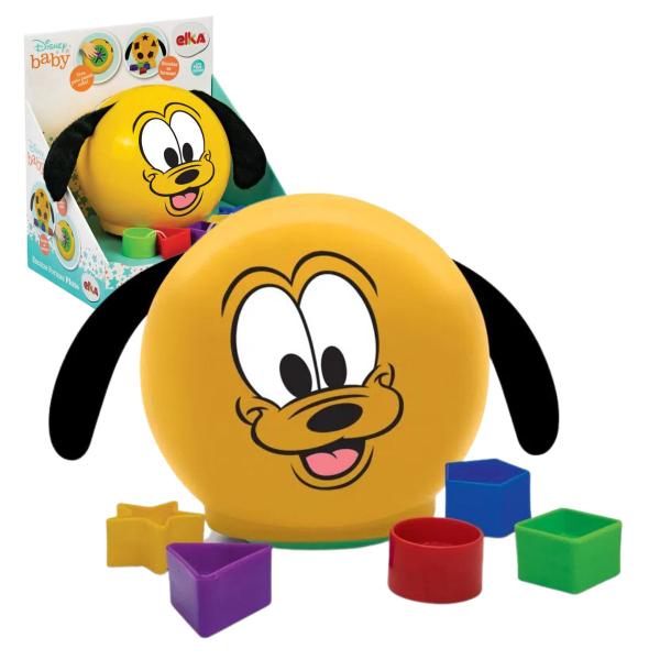 Imagem de Encaixe Formas Pluto Disney Baby Didático Licenciado Elka