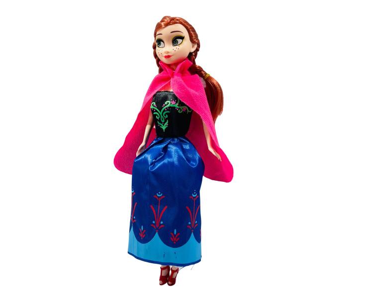 Imagem de Encantadora Boneca Anna de Frozen Com Vestido Magia Julia