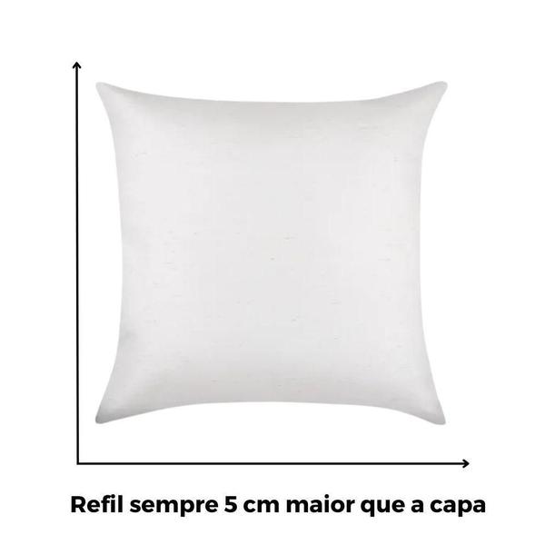 Imagem de Enchimento Refil 70X70 Para Capa Almofada 65Cm Super Macio