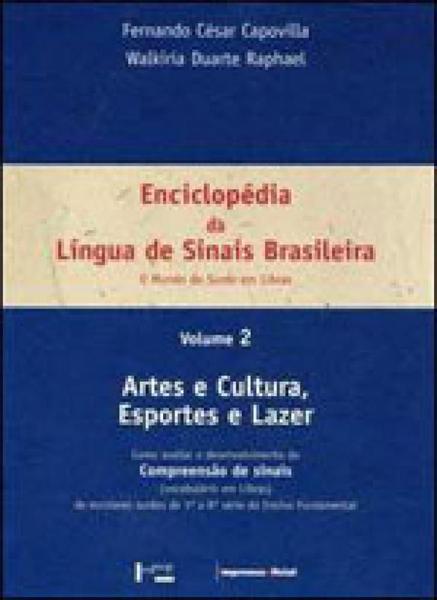 Imagem de Enciclopedia da lingua de sinais brasileira - e-h - vol. 2 - EDUSP **