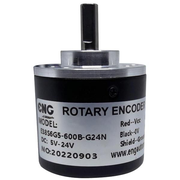 Imagem de Encoder Incremental 600 Pulsos AB NPN 6mm 6-28VDC