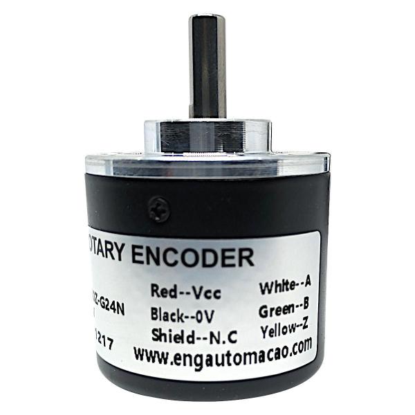 Imagem de Encoder Incremental ABZ NPN 360 P/R 6mm - IP65