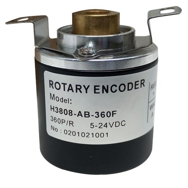 Imagem de Encoder Incremental Eixo Vado 360 P/R PNP 5-24V H3808-360-B