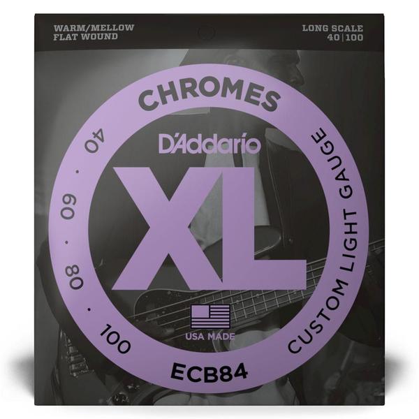 Imagem de Encord Baixo 4C .040 Polido D'Addario XL Chromes ECB84