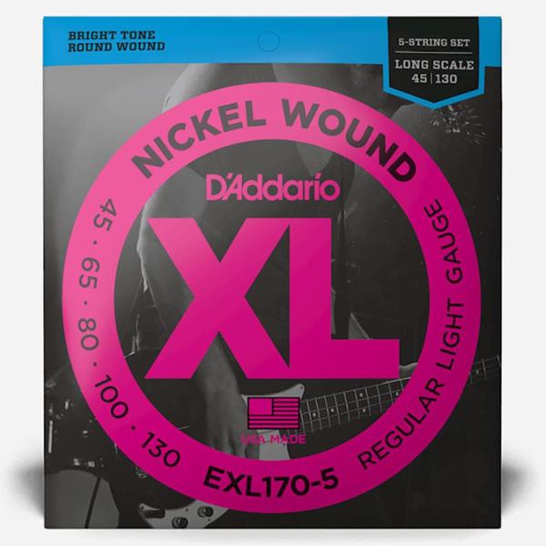 Imagem de Encord Baixo 5C .045 D'Addario XL Nickel Wound EXL170-5