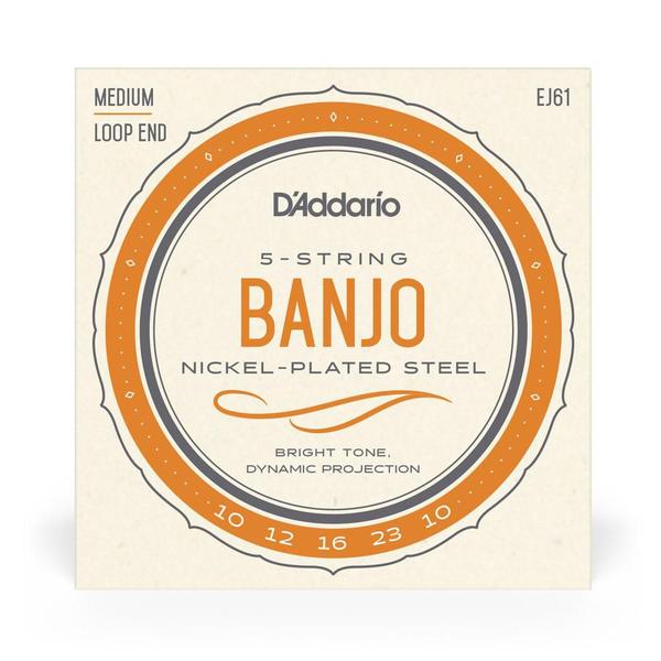 Imagem de Encord Banjo 5C .010 D'Addario Nickel-Plated Steel EJ61