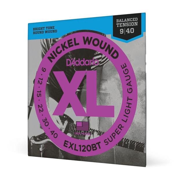 Imagem de Encord Guitarra .009 D'Addario XL Nickel Wound EXL120BT