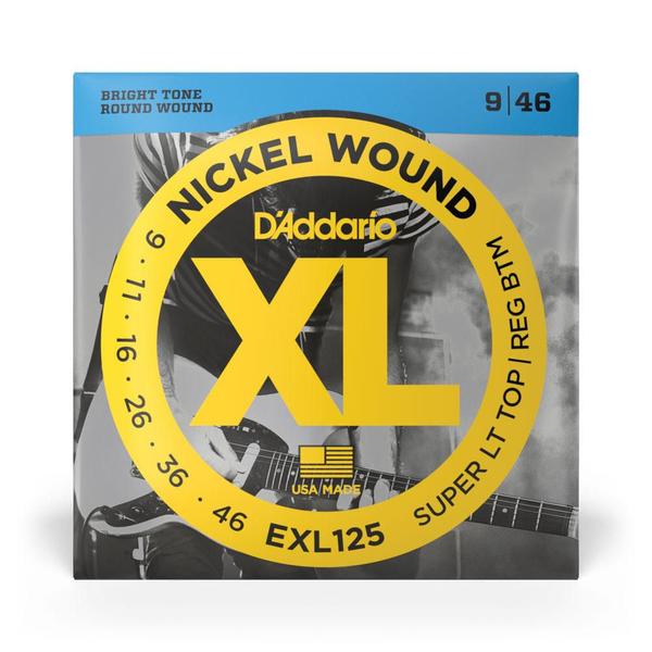 Imagem de Encord Guitarra .009 D'Addario XL Nickel Wound EXL125