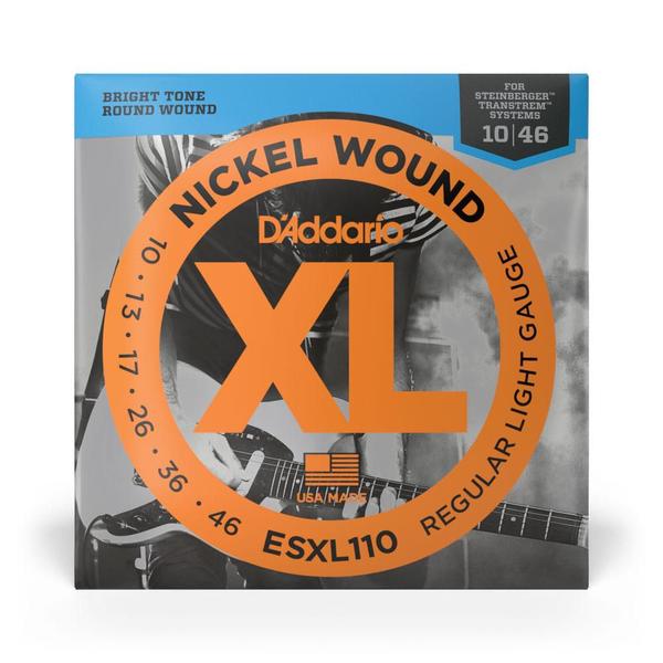 Imagem de Encord Guitarra .010 D'Addario XL Nickel Wound ESXL110