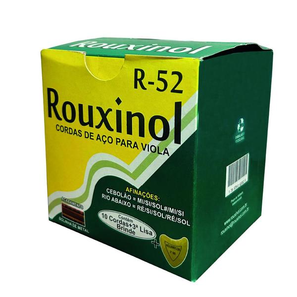 Imagem de  Encordoamento Aço Rouxinol Para Viola Tensão Média R-52