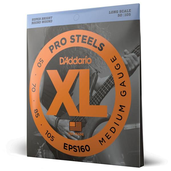 Imagem de Encordoamento Baixo 4C 50-105 D Addario XL Pro Steels EPS160