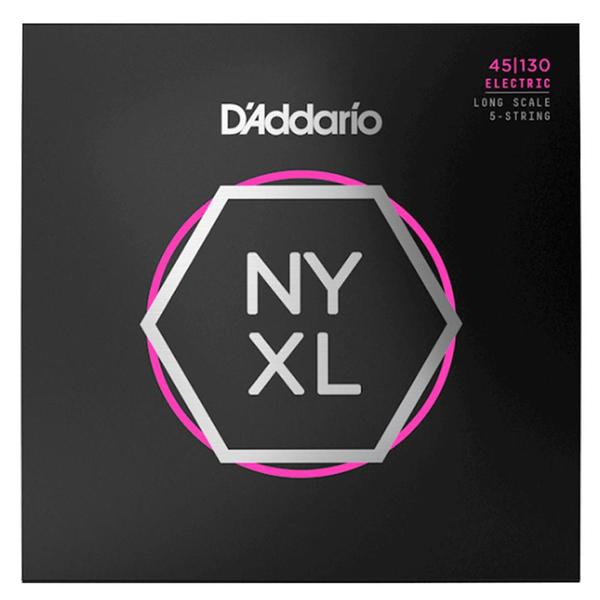 Imagem de Encordoamento Baixo 5 Cordas 045 - 130 D'addario NYXL45130