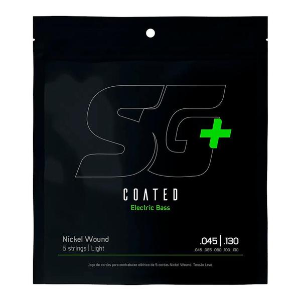 Encordoamento Baixo 5 Cordas 045 SG Niquel Coated Imagem de Encordoamento Baixo 5 Cordas 045 SG Niquel Coated