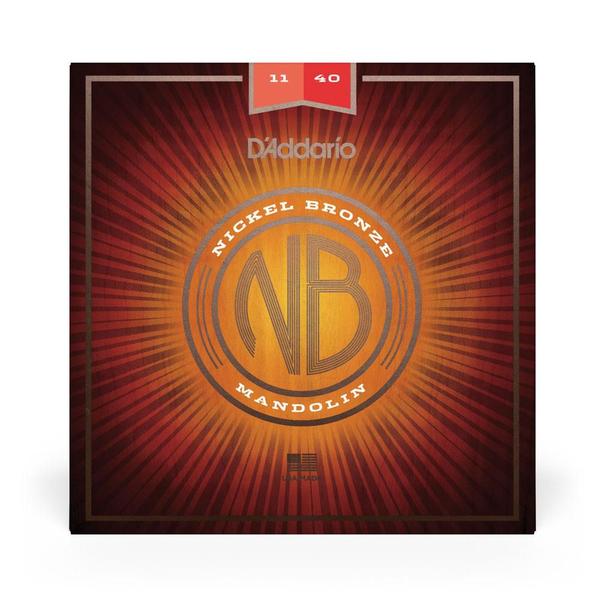 Imagem de Encordoamento Bandolim .011 D'Addario Nickel Bronze NBM1140